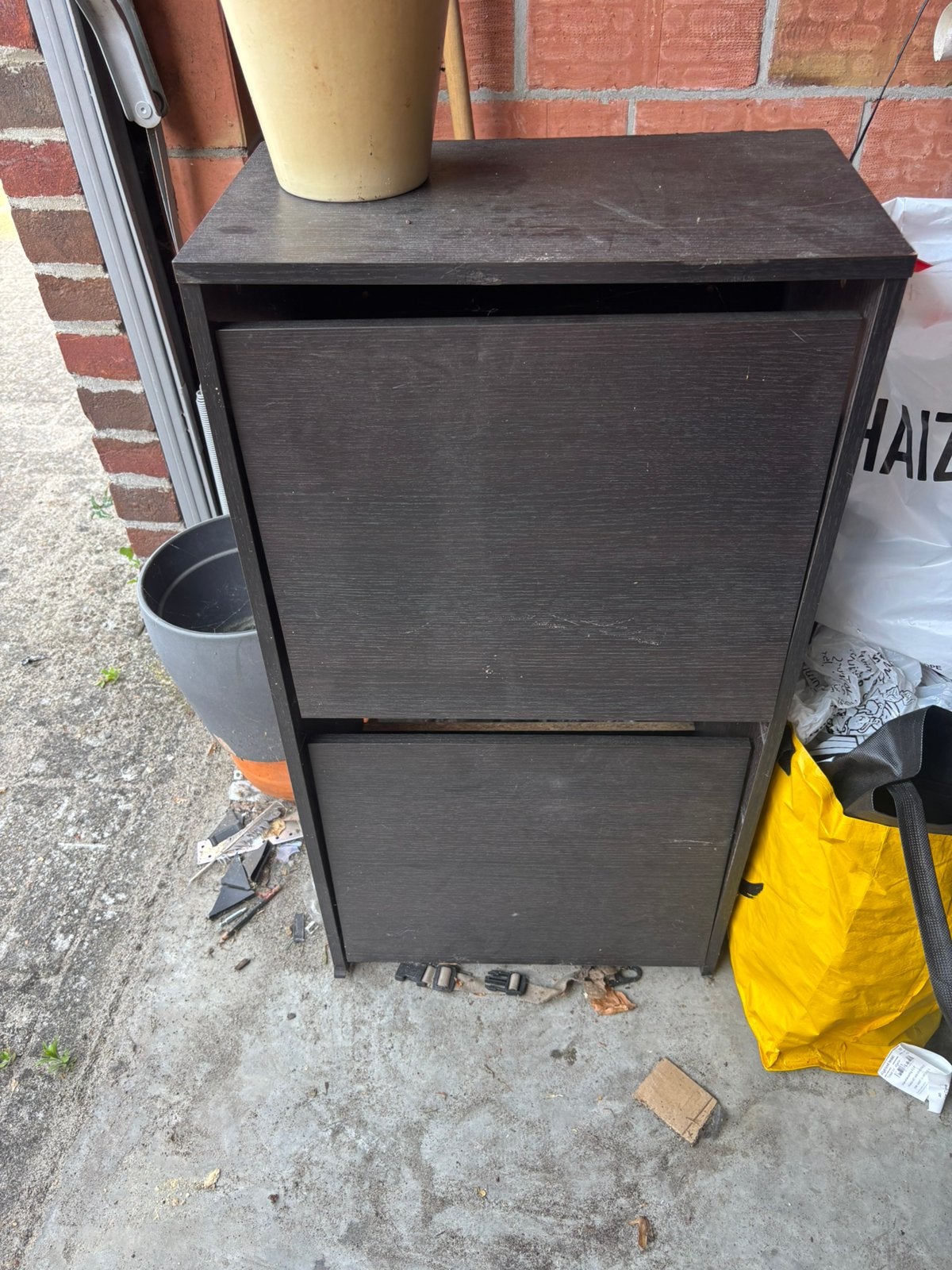 schoenenkast, Huis en Inrichting, Ophalen, Gebruikt