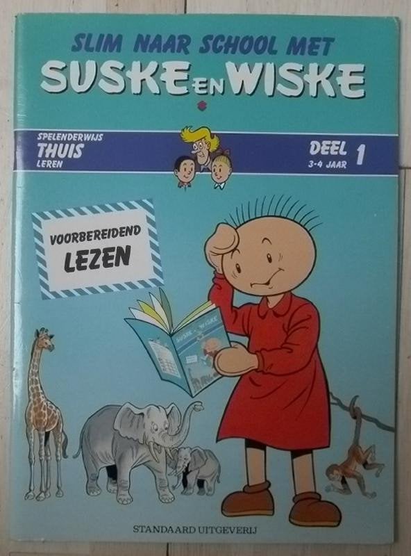 Slim naar school met Suske en Wiske deel 1 ( 1988 ), Ophalen of Verzenden
