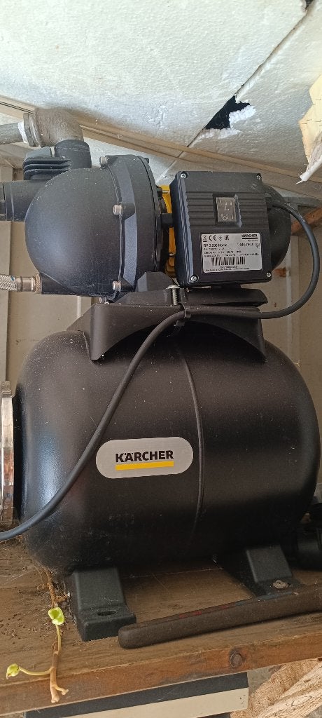 drukpomp, Ophalen, Gebruikt, Elektrisch, Regentonpomp