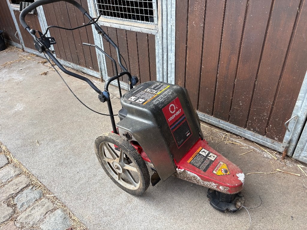Troy-Bilt Wiel Bosmaaier – Met draaibare wielen, Tuin en Terras, Bosmaaiers, Ophalen, Gebruikt, Benzine, Troy-Bilt