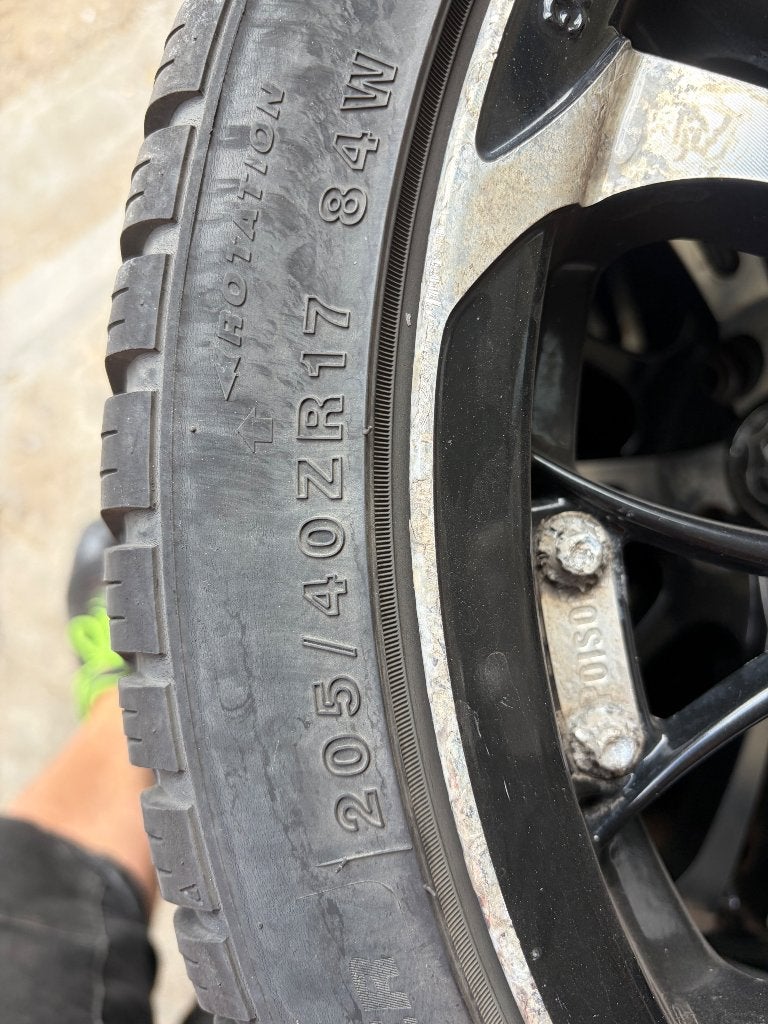 Velgen met banden, Auto-onderdelen, Ophalen, Gebruikt, 17 inch, 205 mm