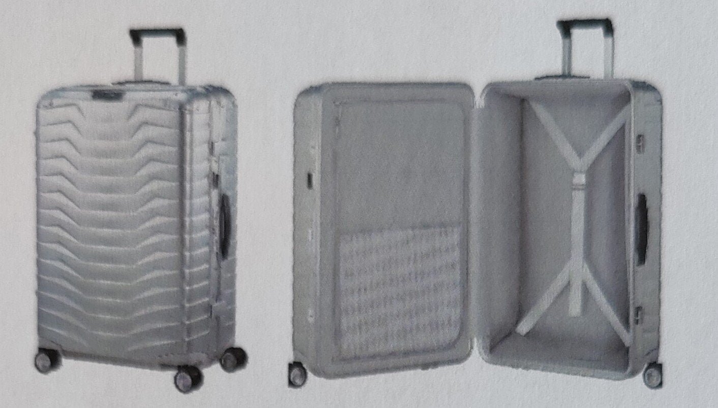 Samsonite reiskoffer, Ophalen