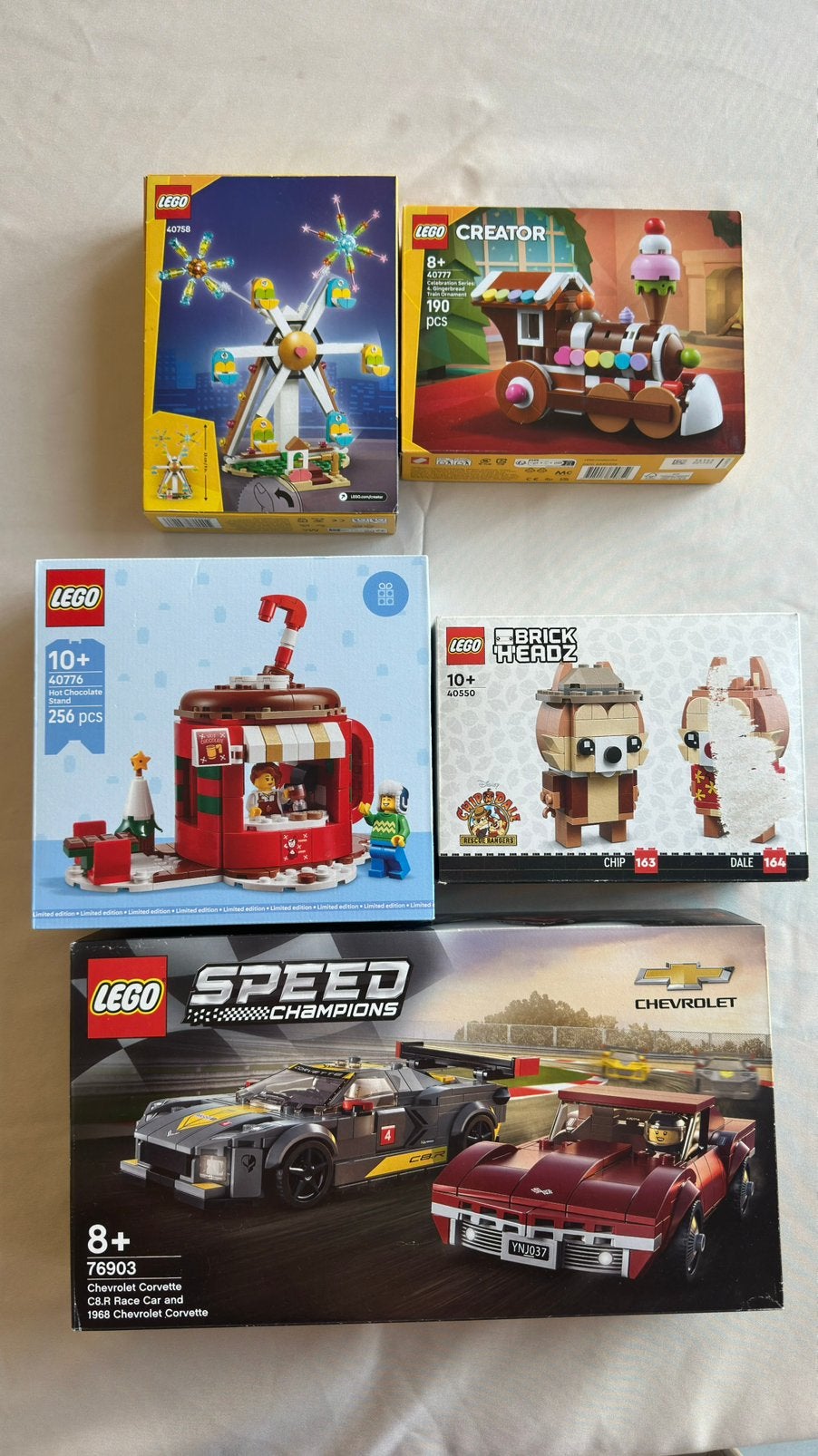 Diverse nieuwe LEGO sets Gloednieuw in verzegelde doos, Ophalen, Zo goed als nieuw, Lego, BrickHeadz