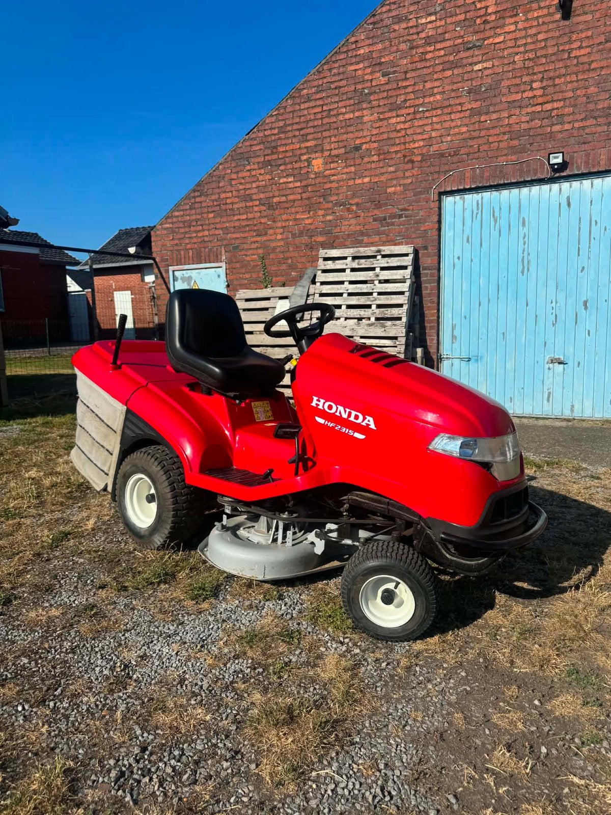Honda HF2315 2 Cilinder, Jardin & Terrasse, Tondeuses autoportées, Enlèvement ou Envoi, Comme neuf