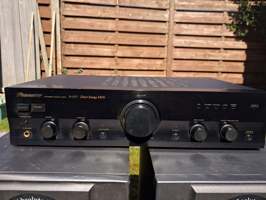 Pioneer stereo amplifier A-107, Audio, Tv en Foto, Versterkers en Ontvangers, Ophalen, Stereo, Pioneer
