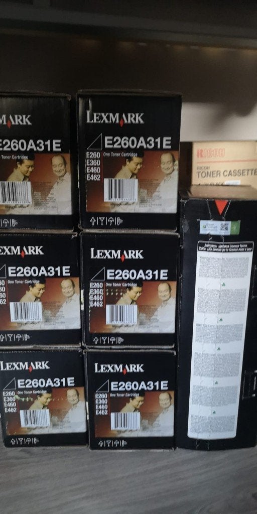 toner Lexmark E260 - 7 stuks - nieuw, Informatique & Logiciels, Fournitures d'imprimante, Enlèvement ou Envoi, Neuf, Toner, Samsung-Xerox-Lexmark