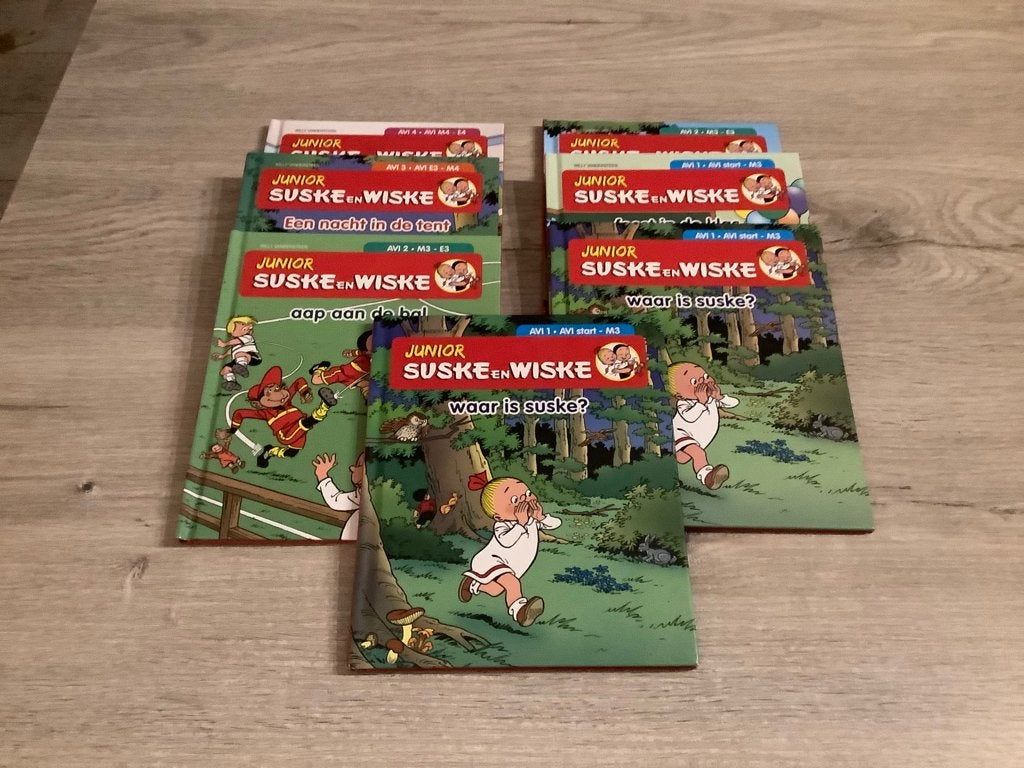 Suske en Wikse verschillende AVI leerleesboekjes, Ophalen of Verzenden, Zo goed als nieuw, Taal en Lezen