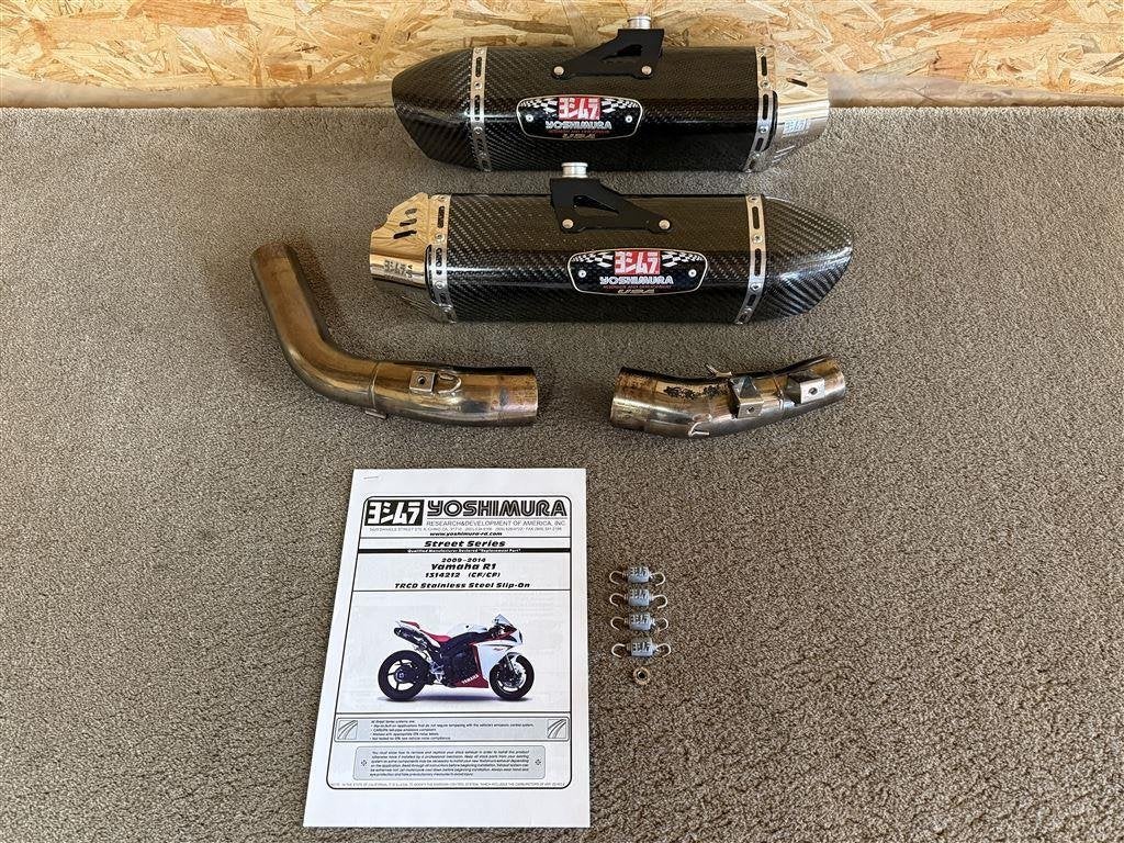 Yoshimura TRC-D uitlaten Yamaha YZF-R1 YZFR1 R1 09-14 RN22, Motoren, Verzenden, Gebruikt