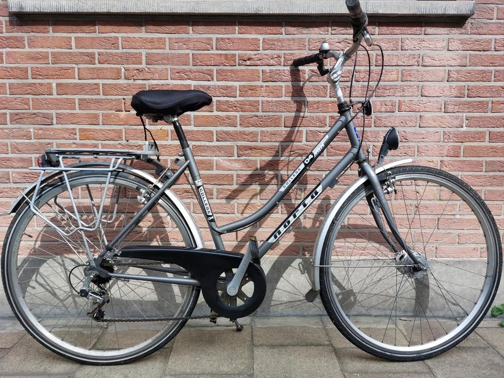 Damesfiets Norta 28 inch, Gebruikt, Velgrem, Versnellingen, 50 tot 53 cm