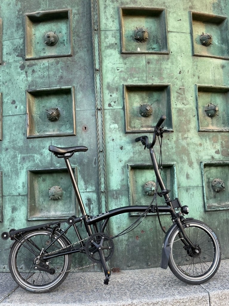 Brompton H6RN full Black édition 6 vitesses Dynamo, Neuf, Vitesses, Frein sur jante, Brompton