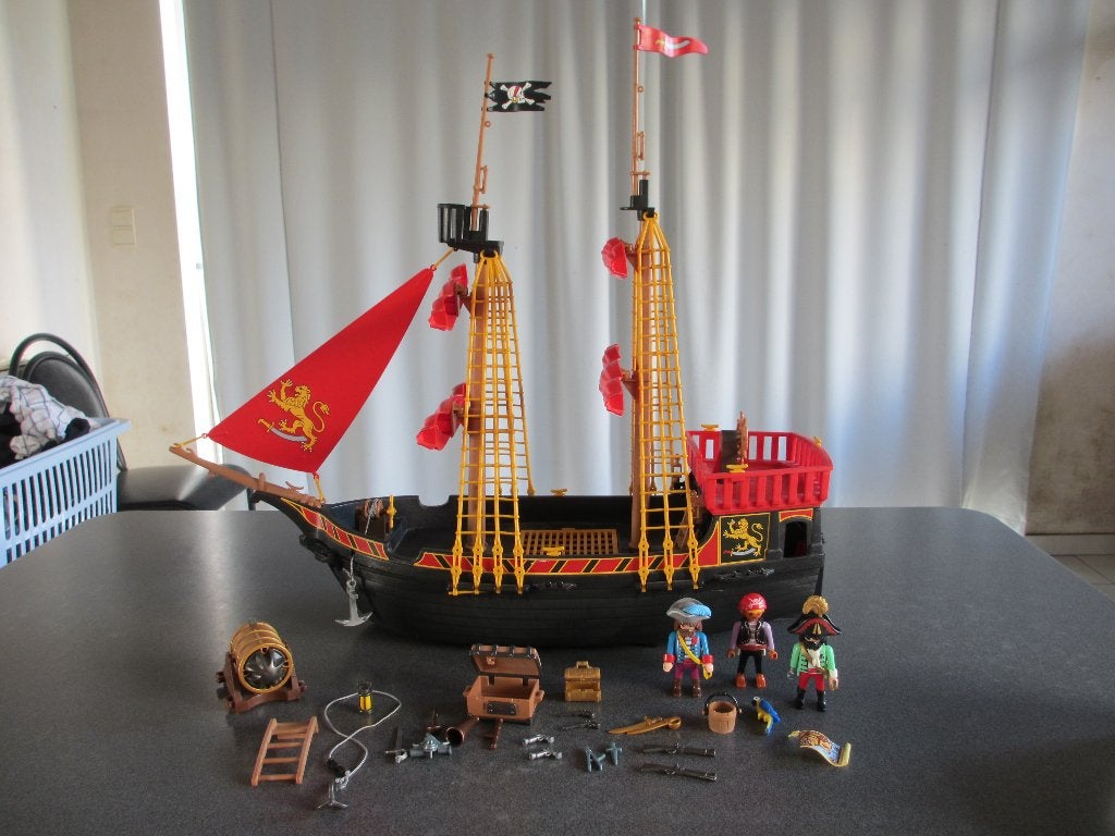 playmobil 4424/5736, Ophalen, Zo goed als nieuw, Complete set, Boot/Schip