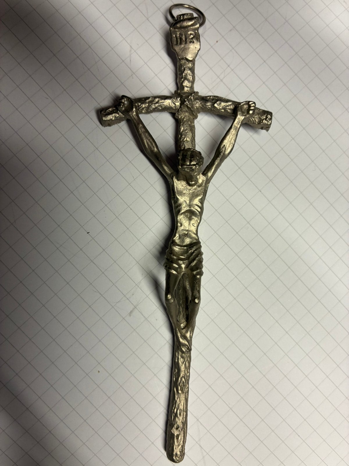 Crucifix kruisje cross J. P. II. 1985, Verzenden, Zo goed als nieuw