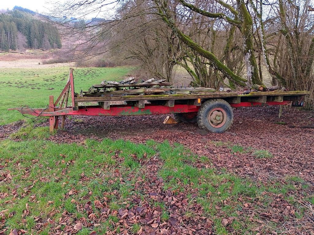 Remorque plateau, Enlèvement