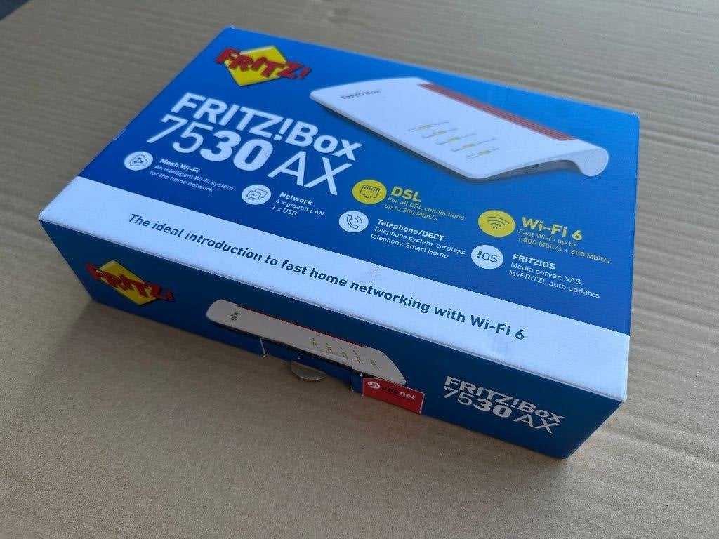 Fritzbox 7530 AX, Informatique & Logiciels, Routeurs & Modems, Enlèvement, Comme neuf, AVM FRITZ!Box 7530