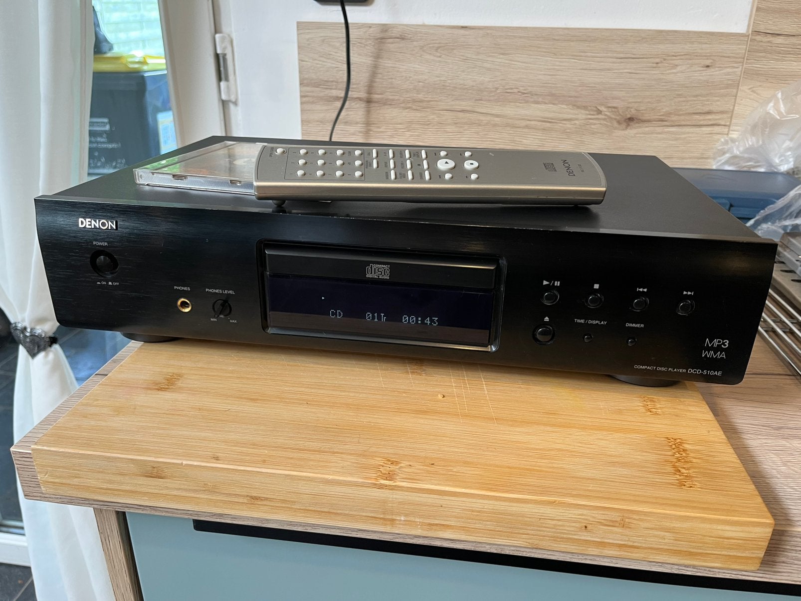 Lecteur hifi Cd mp3 wma Audiophile Denon DCD-510AE, Audio, Tv en Foto, Cd-spelers, Ophalen of Verzenden, Zo goed als nieuw