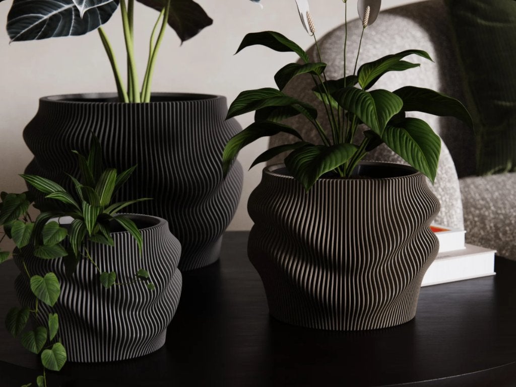 Luxe Design Bloempotten Set, Ophalen of Verzenden, Nieuw