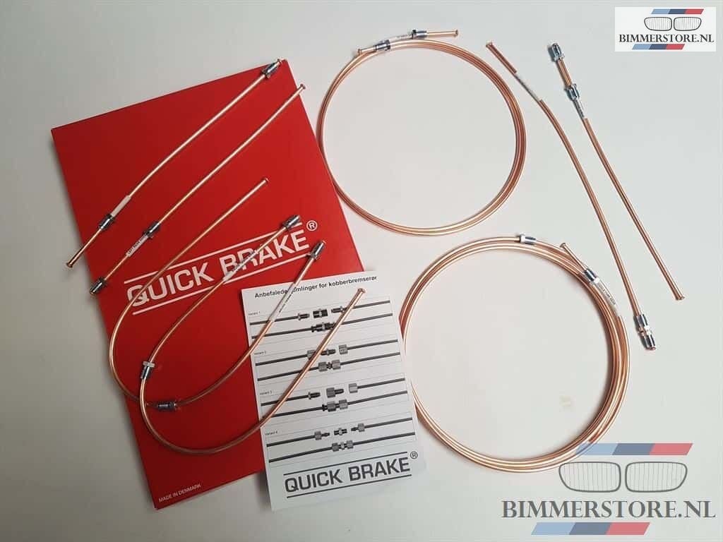 Remleiding set 8 delig BMW3-serie E30 CU-BM152, Auto-onderdelen, -, -, Nieuw, Ophalen of Verzenden