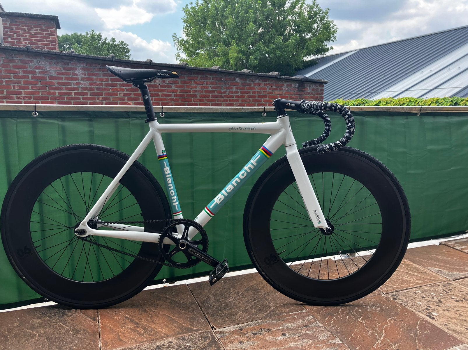 Bianchi Pista Sei Giorni, Autres marques, Moins de 10 vitesses, 49 à 53 cm, Aluminium