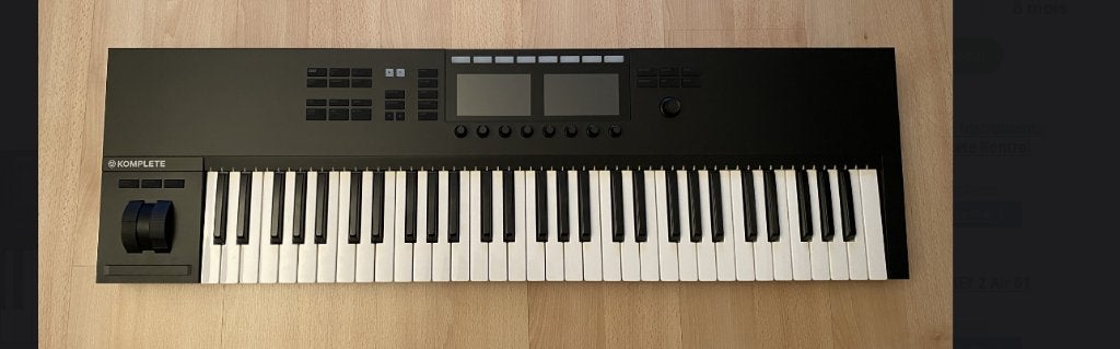 komplete kontrol S61 mk2, Enlèvement, Utilisé, Sensitif, 61 touches