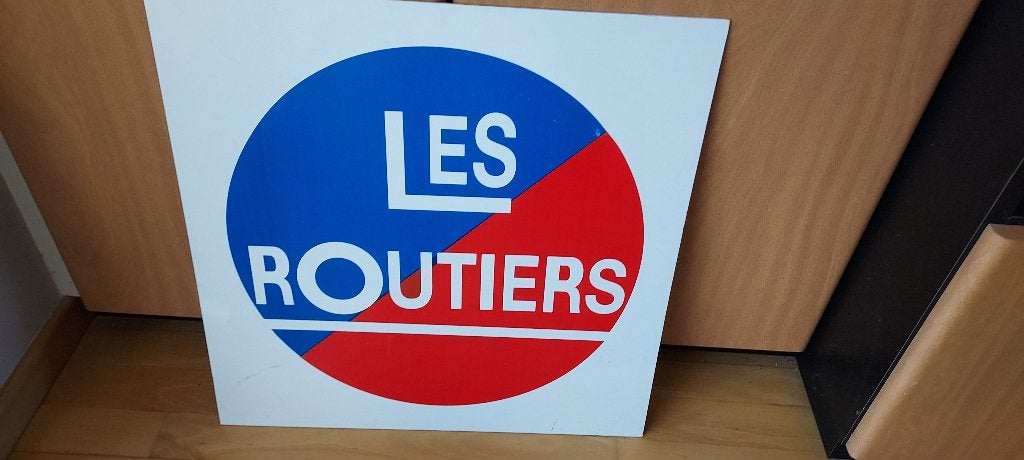 reklamebord "Les Routiers", Verzenden, Gebruikt, Reclamebord