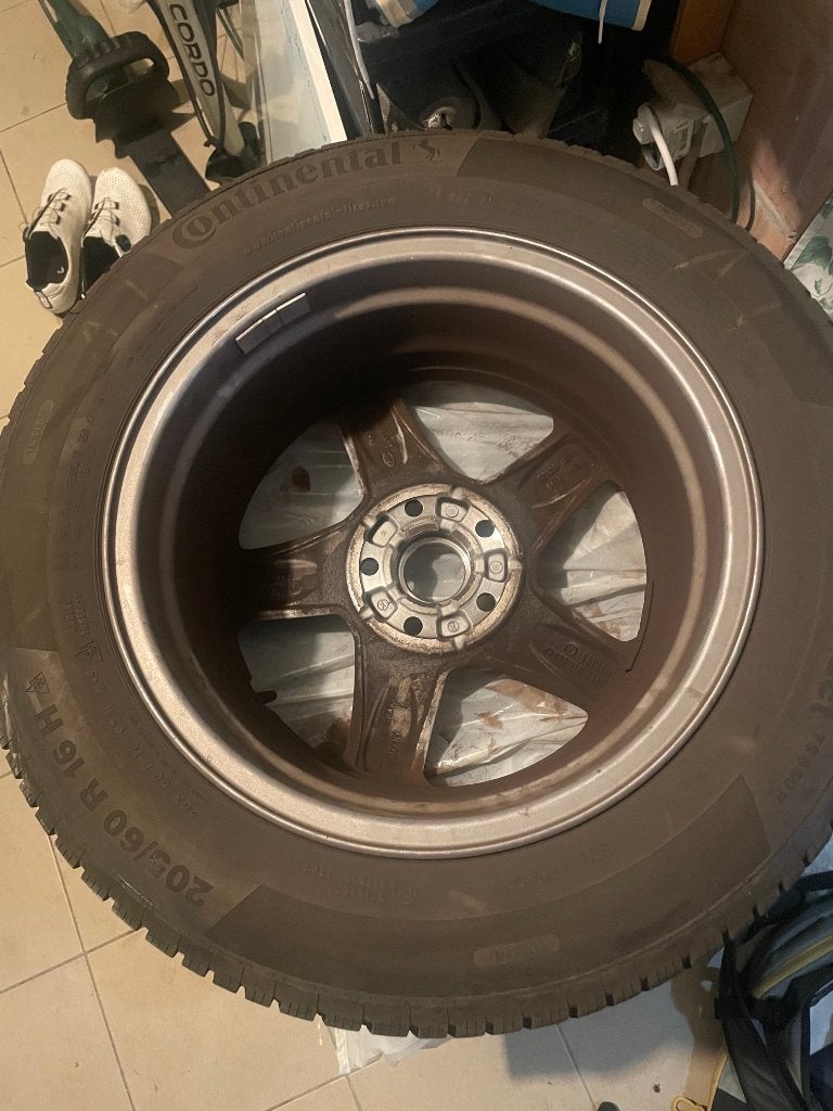 Winterbanden Continental, Auto-onderdelen, Ophalen, Gebruikt, 16 inch, Band(en)