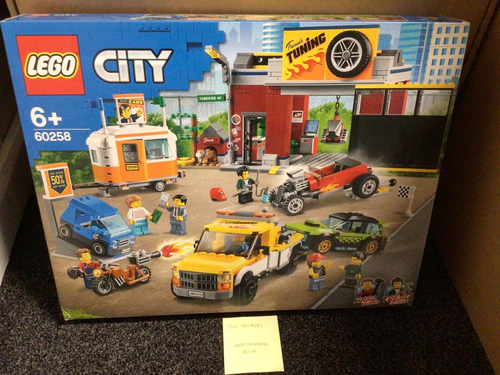Lego City - Tuningworkshop (60258), City, Lego, Nieuw, Ophalen of Verzenden
