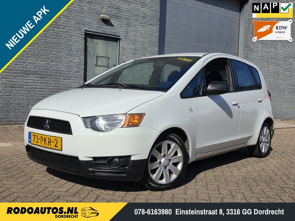 Mitsubishi Colt 1.1 Edition One 5-Drs Airco Nw APK ✅, Auto's, 945 kg, Euro 5, 750 kg, 5 deurs