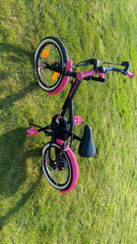 B-twin kinderfiets roze zwart, Enlèvement, Comme neuf