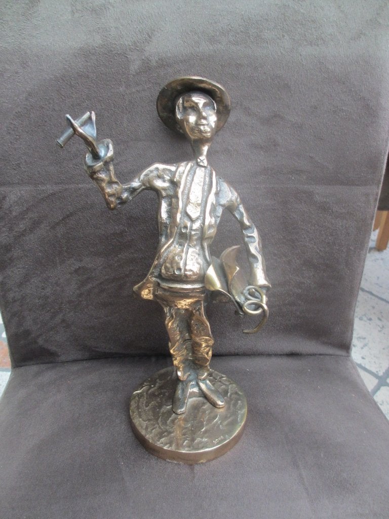Bronzen sculptuur van Lohé, Antiek en Kunst, Ophalen of Verzenden