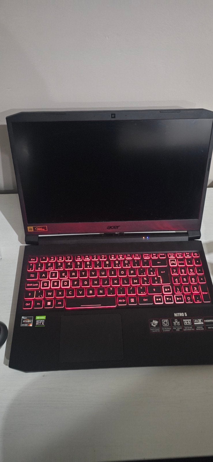 Acer Nitro 5-gamelaptop | AN515-45 | Zwart, Computers en Software, Ophalen, SSD