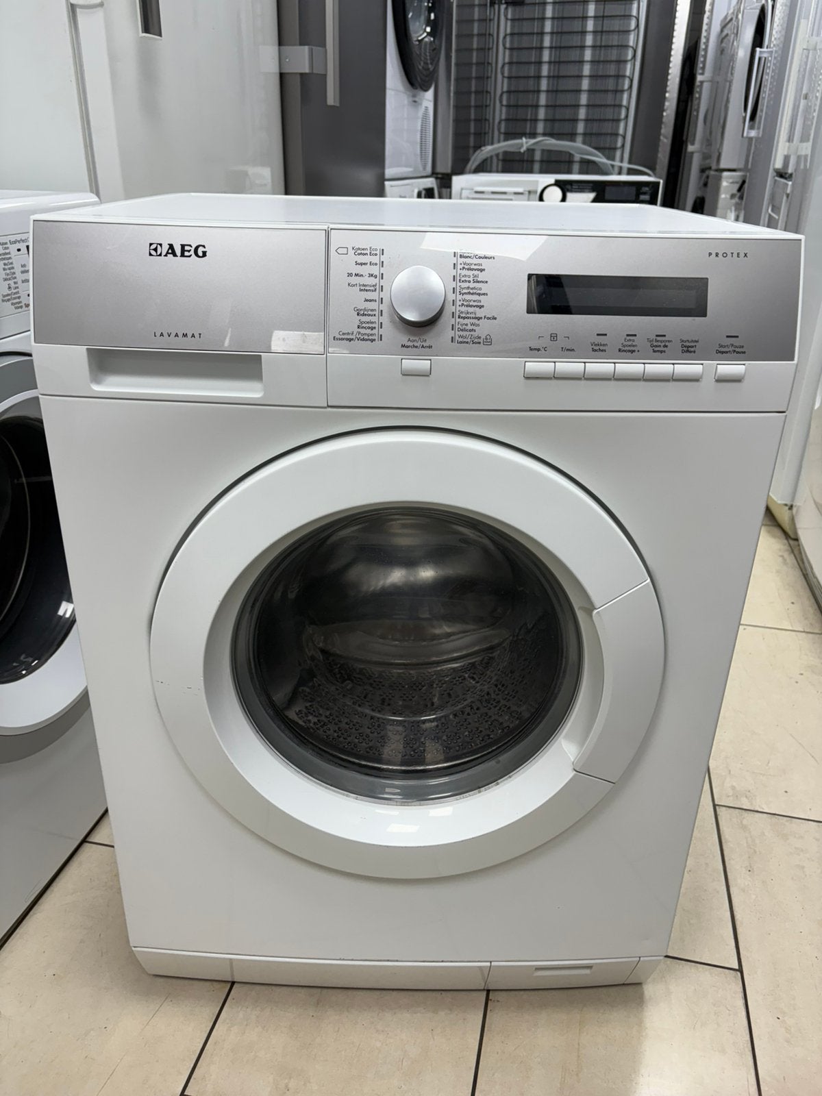 Lave-linge D’occasion très propre de marque AEG 8kg A+++140€, Electroménager, Enlèvement ou Envoi, Comme neuf
