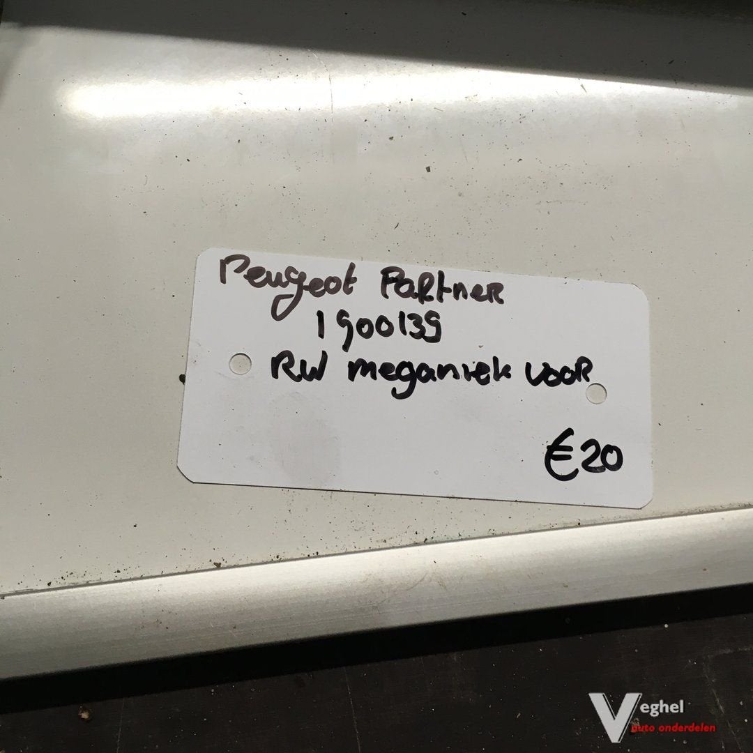 Peugeot Partner   Wagennr 1900139  Ruitenwissermechaniek zon, Gebruikt, -, -, Ophalen of Verzenden