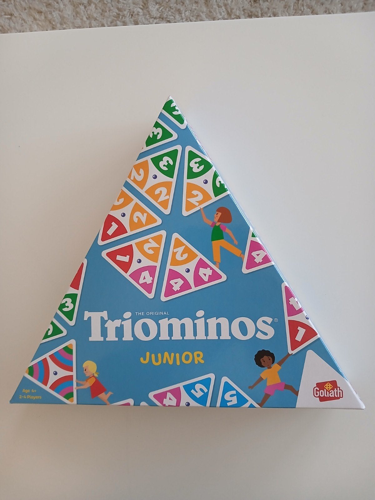 Bordspel Triominos Junior, Drie of vier spelers, Ophalen, Nieuw, Goliath