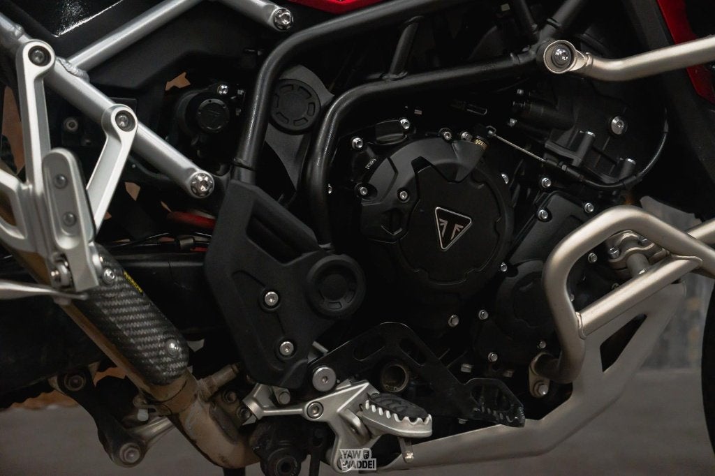 ***verkocht*** Triumph Tiger 900 GT Pro: Carnival Red, Traction Control, Occasion, Motorrijbewijs A, Bedrijf