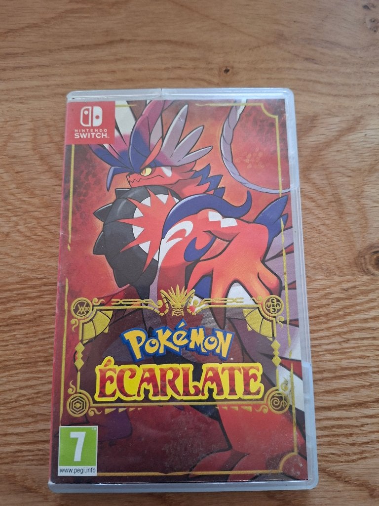 Jeu Nintendo Switch Pokemon Ecarlate ++++++++, Consoles de jeu & Jeux vidéo, Enlèvement ou Envoi, Comme neuf, Aventure et Action