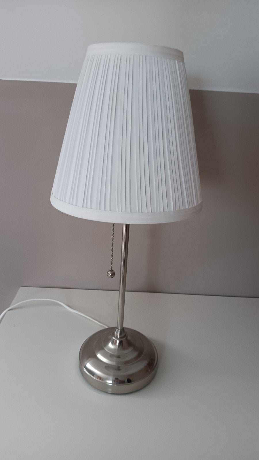 landelijke lamp, Ophalen