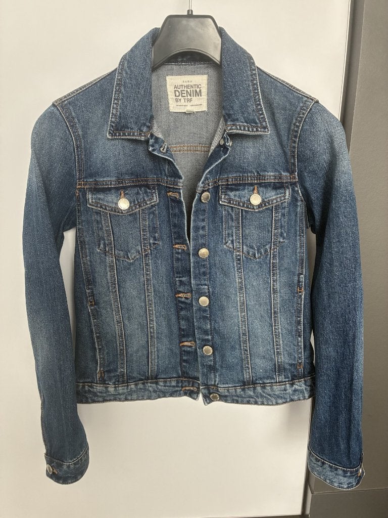 Jeansjas maat S van Zara, in perfecte staat!, Kleding | Dames, Blauw, Zara, Ophalen of Verzenden, Zo goed als nieuw