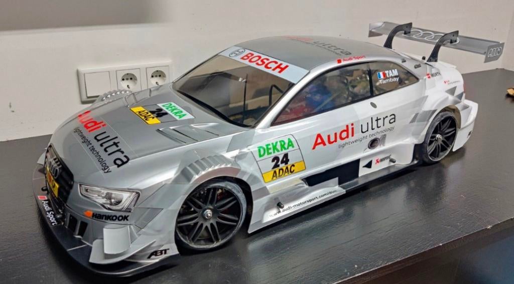 FG 1:5 evo competition Audi RS5 geheel aangepakt, Hobby en Vrije tijd, Ophalen of Verzenden, Zo goed als nieuw
