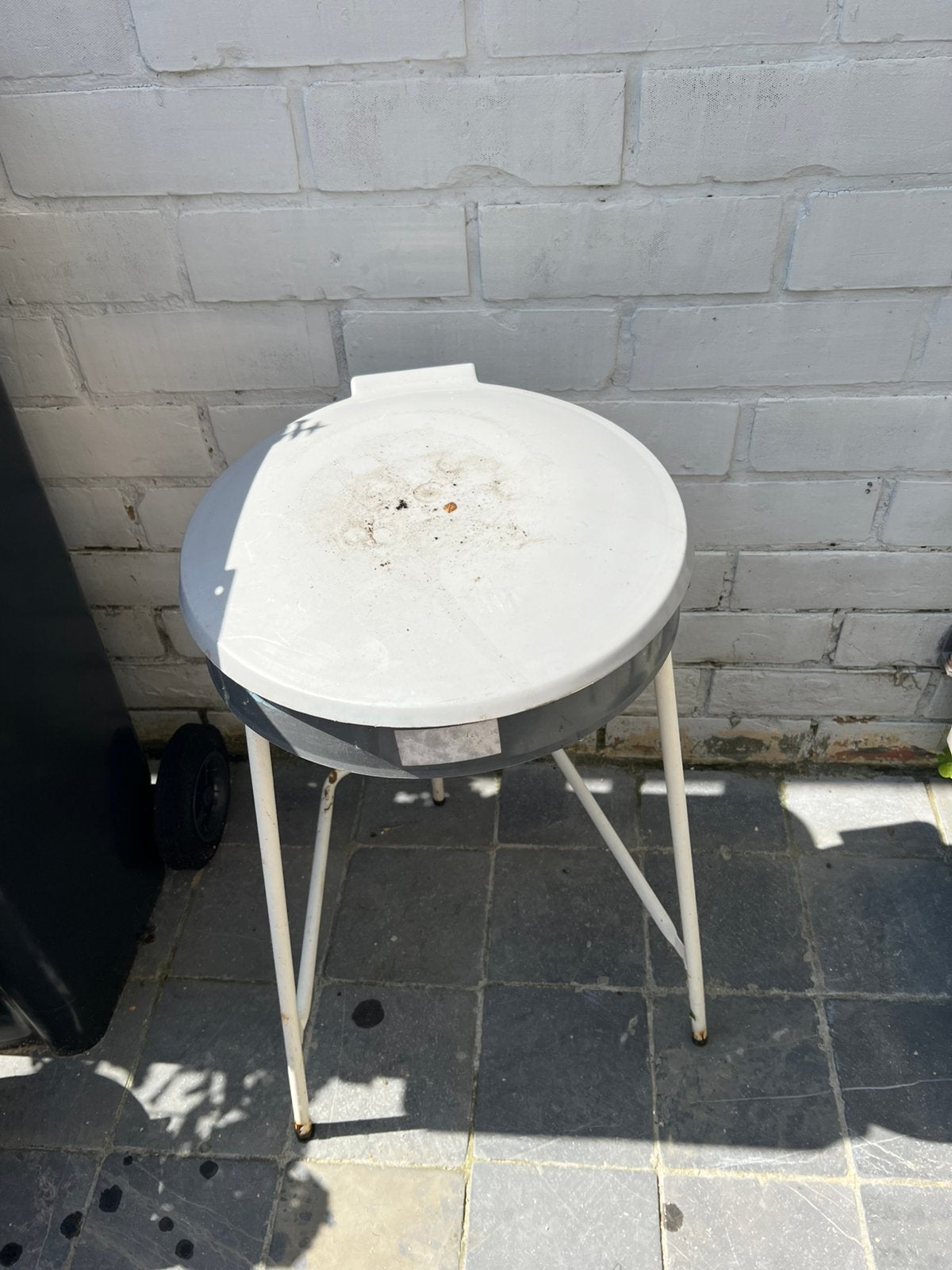 Vuilnis standaard, Ophalen, Gebruikt, Plastic