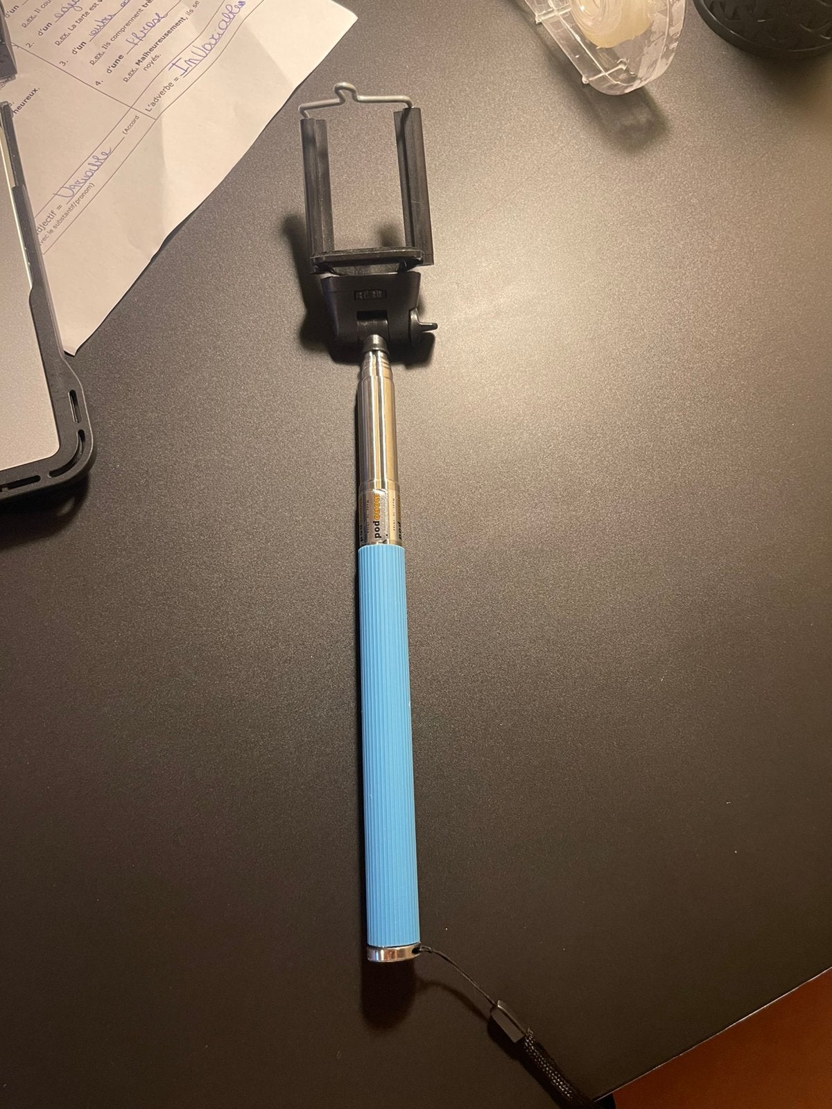 Perche à selfie bleue, Enlèvement ou Envoi, Comme neuf