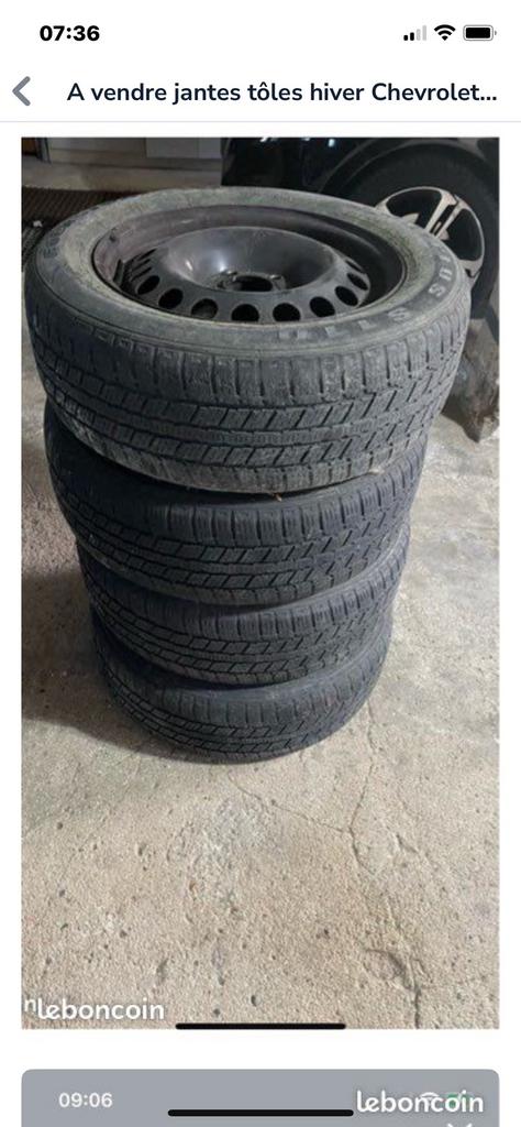 À vendre Jantes tôles 16 pouces hiver Chevrolet Opel, Ophalen of Verzenden