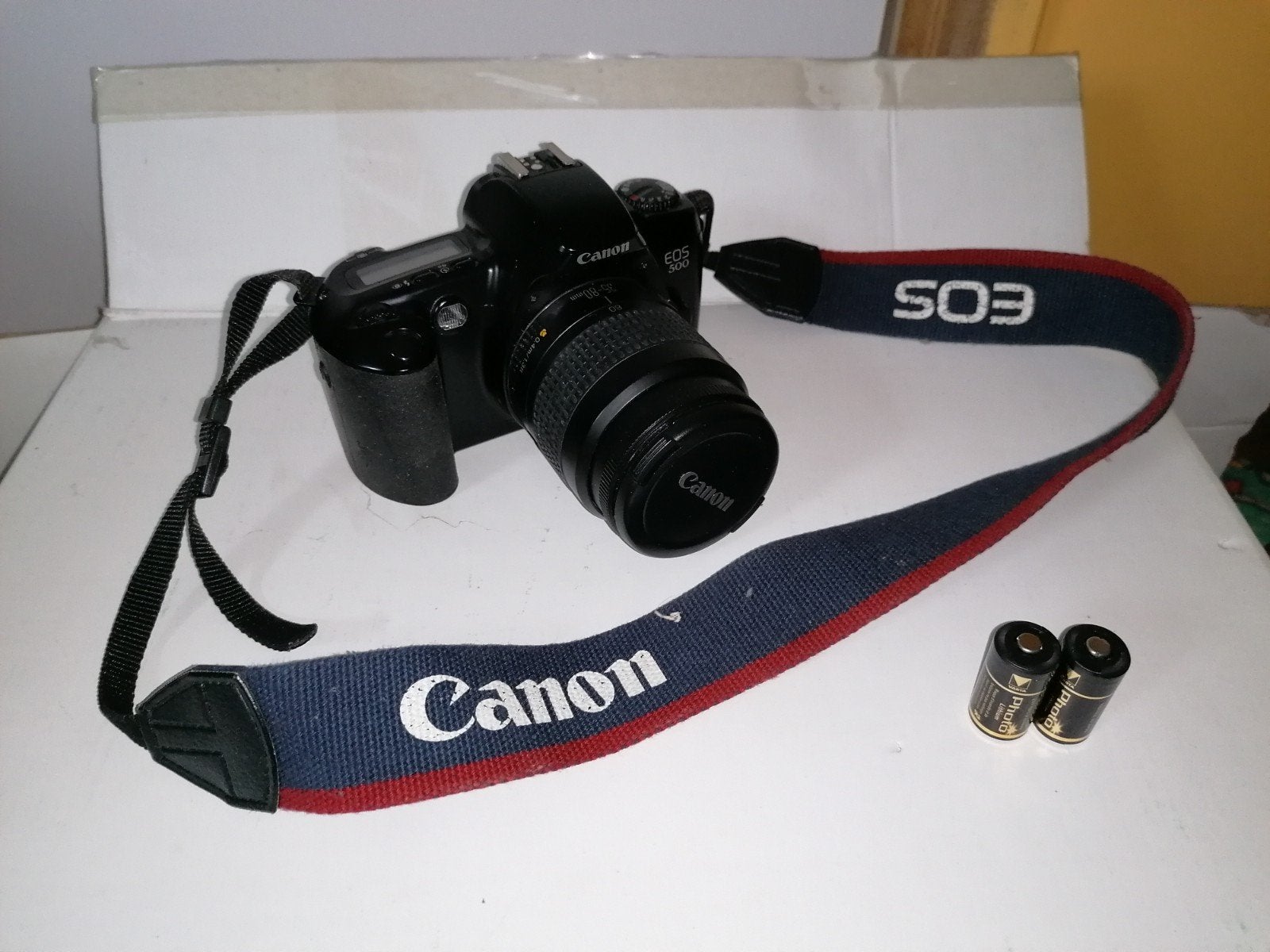 Appareil photo CANON EOS500 avec  1objectif, Ophalen of Verzenden, Canon