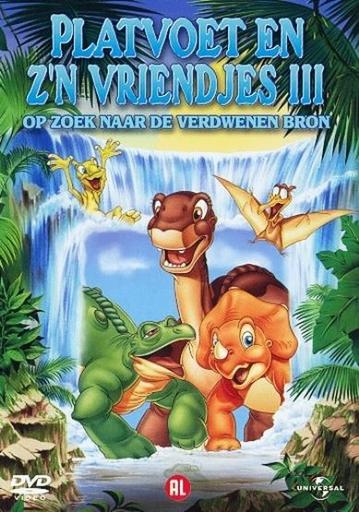 Platvoet 3: Op Zoek naar de Verdwenen Bron (1995) Dvd, Gebruikt, Tekenfilm, Ophalen of Verzenden, Alle leeftijden