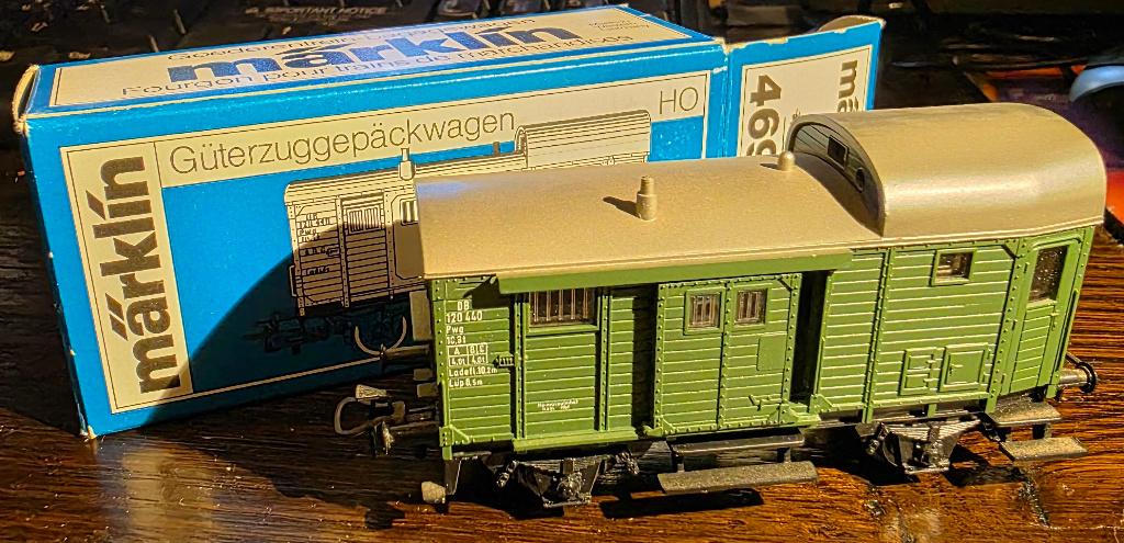 3426. Fourgon de la DB H0 Märklin., Enlèvement ou Envoi, Comme neuf, Wagon, Märklin
