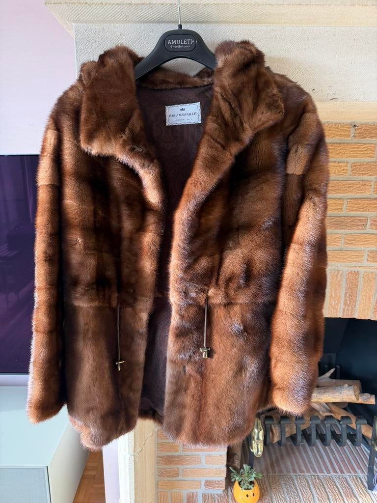 Furs of Mayfair Nerts Bontjas, Vêtements | Femmes, Vestes | Hiver, Taille 36 (S), Comme neuf, Brun, Enlèvement
