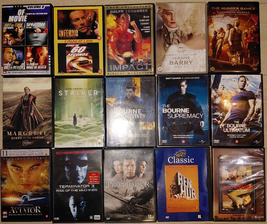 35 DVD's, CD & DVD, DVD | Action, Enlèvement