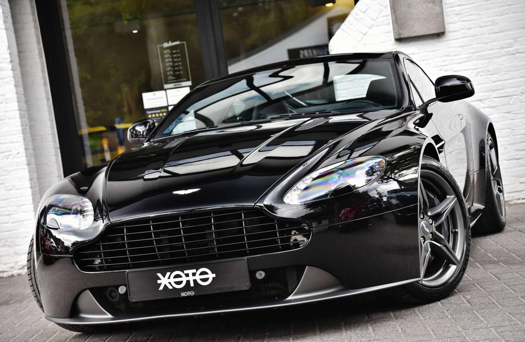 Aston Martin Vantage 4.8 V8 S SPORTSHIFT N430 *BELGIAN CAR /, Autos, Aston Martin, Achat, Entreprise, 2 places, Noir