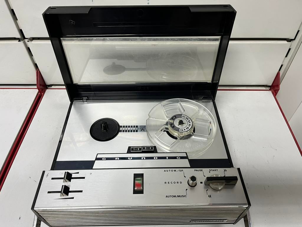 Vintage GRUNDIG TK 1400 bandrecorder - jaren 60, Audio, Tv en Foto, Bandrecorder, Bandrecorder, Ophalen of Verzenden