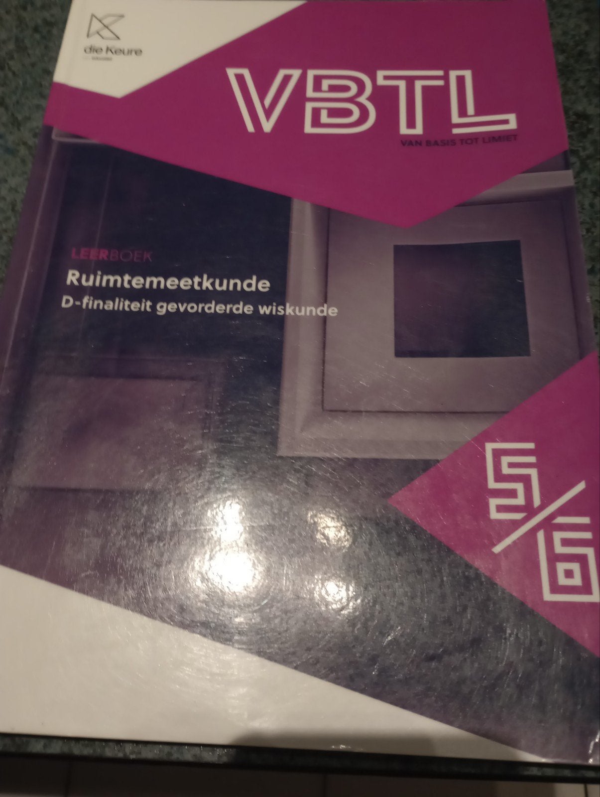 VBTL 5/6 - leerboek Ruimtemeetkunde D-gevorderde wiskunde, Boeken, Ophalen, Zo goed als nieuw, ASO, Wiskunde A