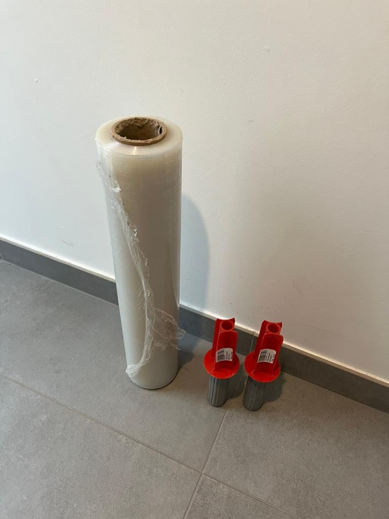 Wikkelfolie + 2 handvaten, Ophalen of Verzenden, Zo goed als nieuw